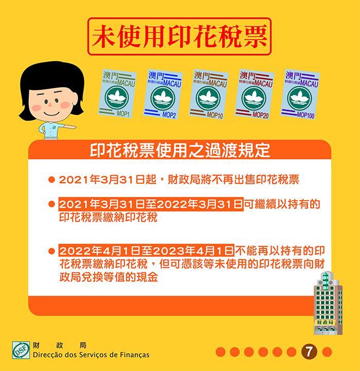 未使用印花稅票