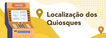 Localização dos Quiosques
