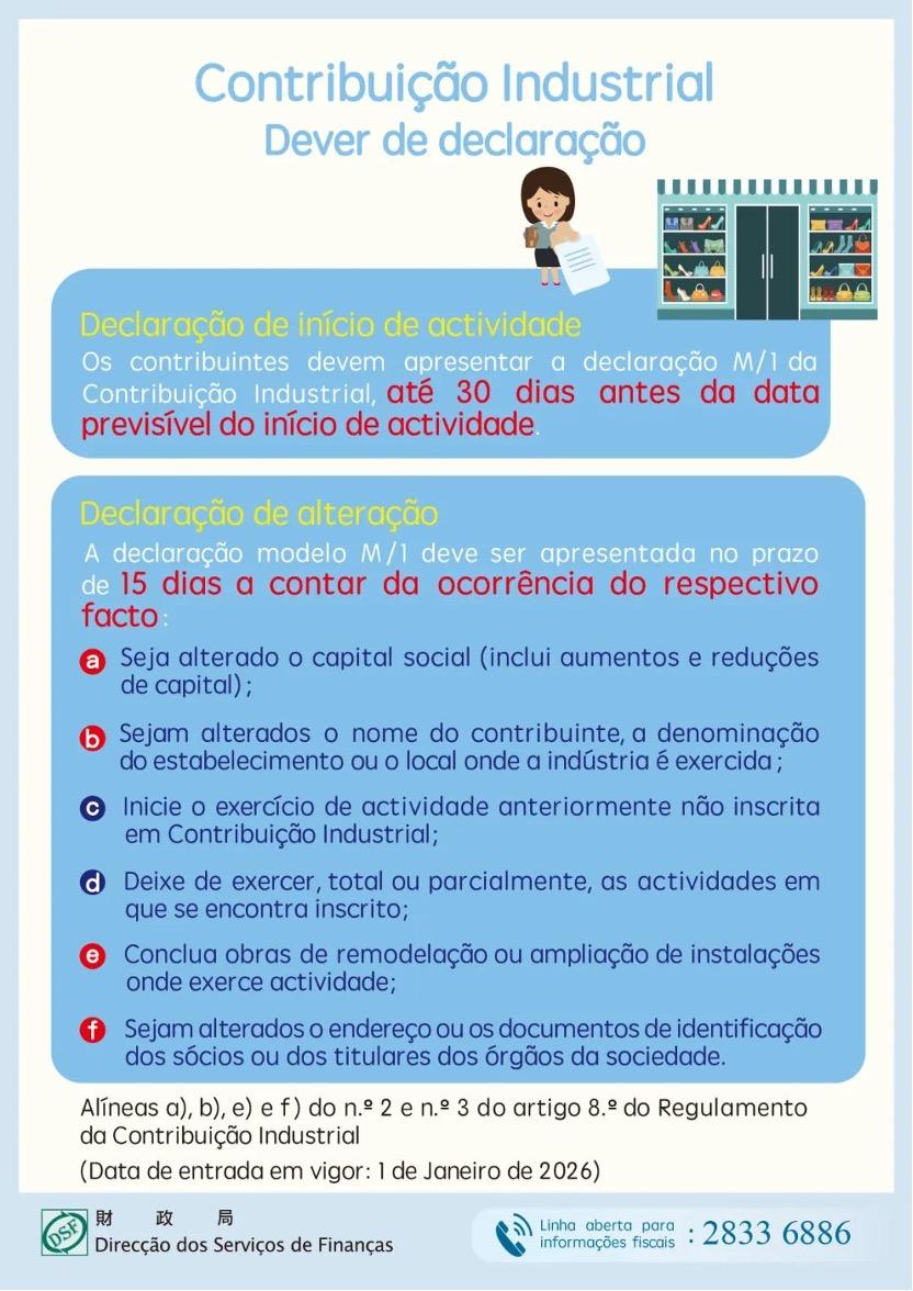 Declaração - Alteração ao artigo 8.º do Regulamento da Contribuição Industrial pela Lei n.º 24/2024 (Aprovação do Código Fiscal) 1
