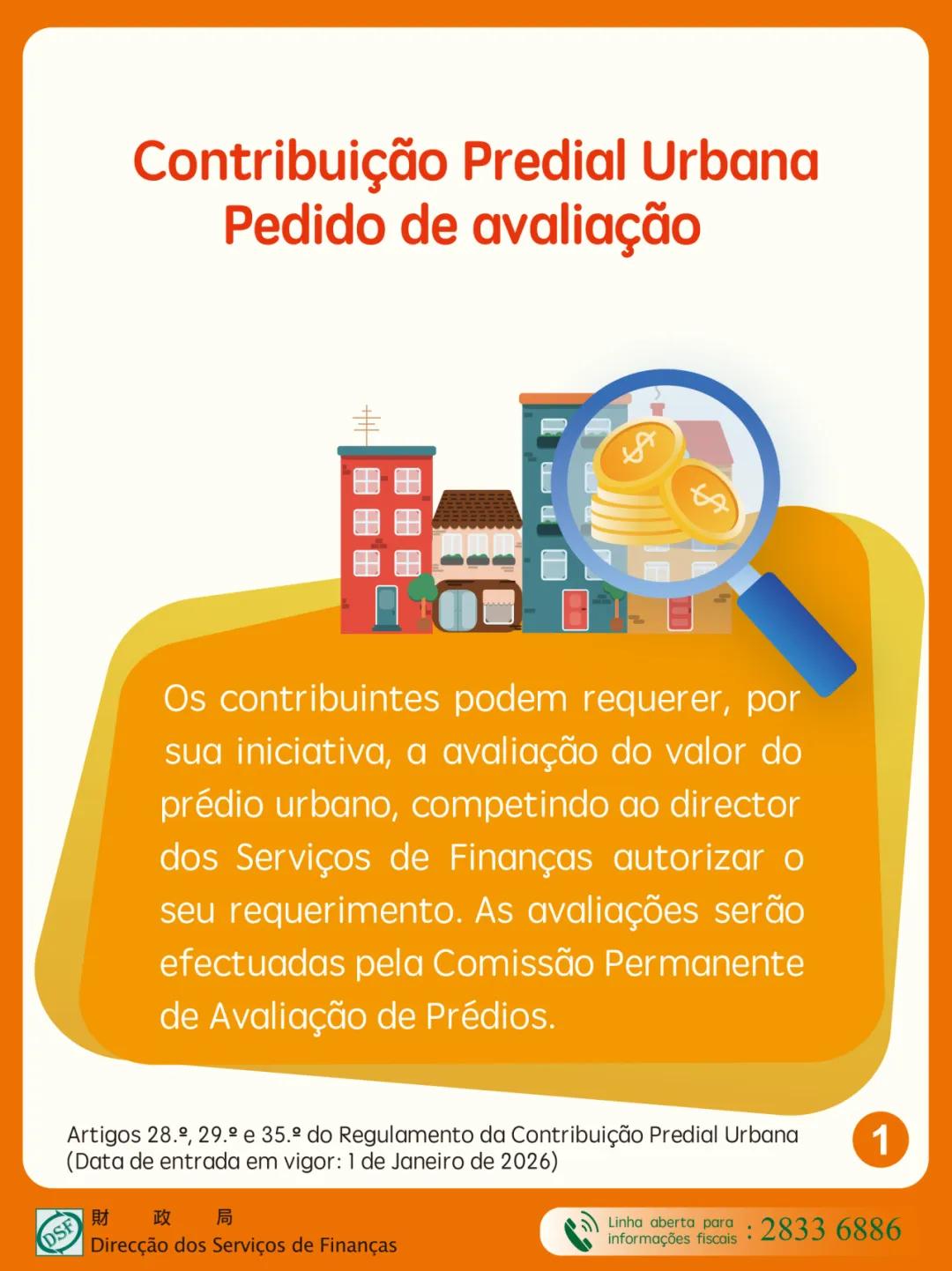 Matéria da Avaliação de Prédios Urbanos – Alteração aos artigos 28.º, 29.º, 35.º e 48.º do Regulamento da Contribuição Predial Urbana pela Lei n.º 24/2024 (Aprovação do Código Fiscal) - 01