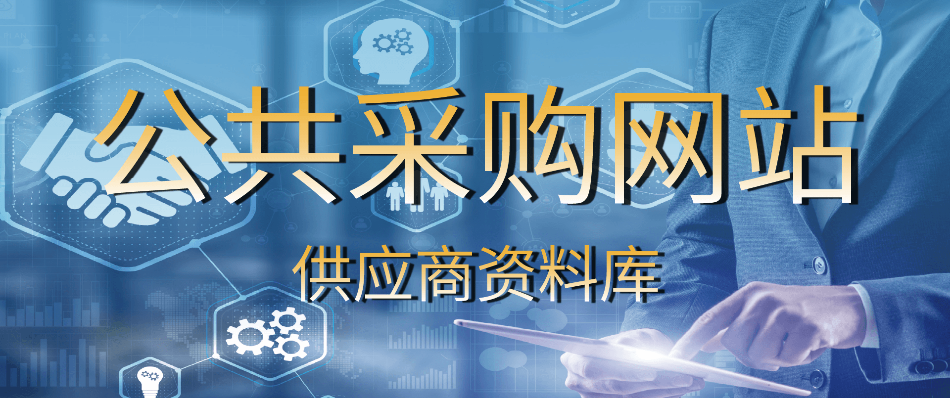 公共采购网站-供应商资料库