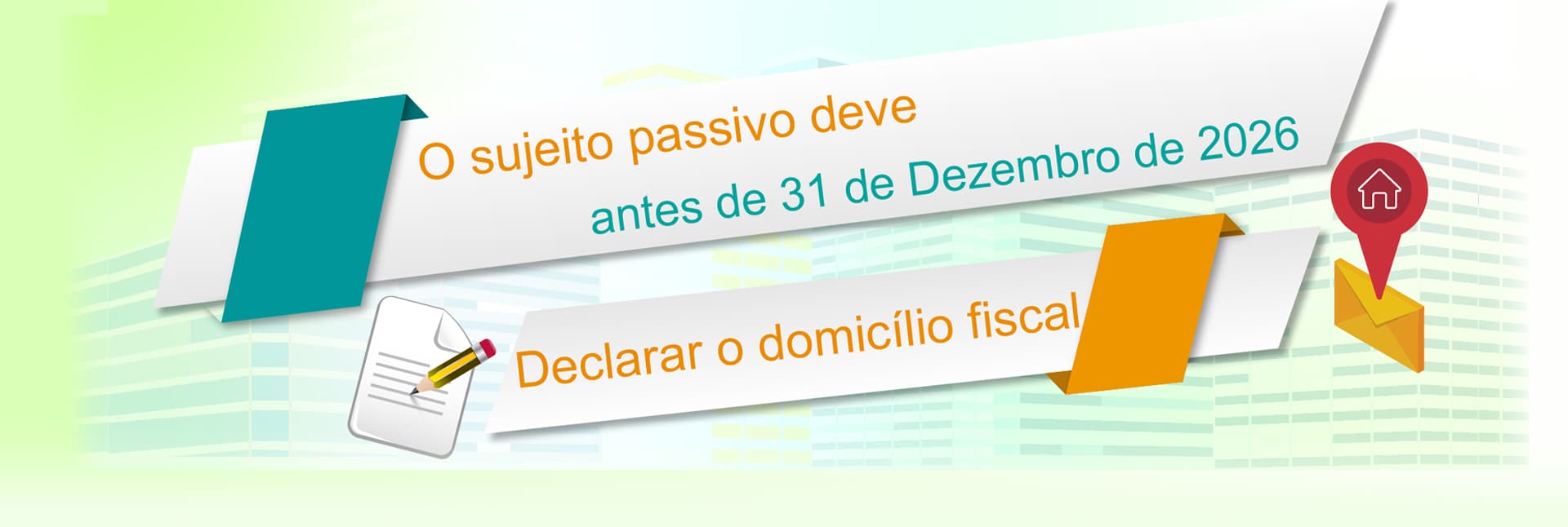 Declarar o Domicílio Fiscal