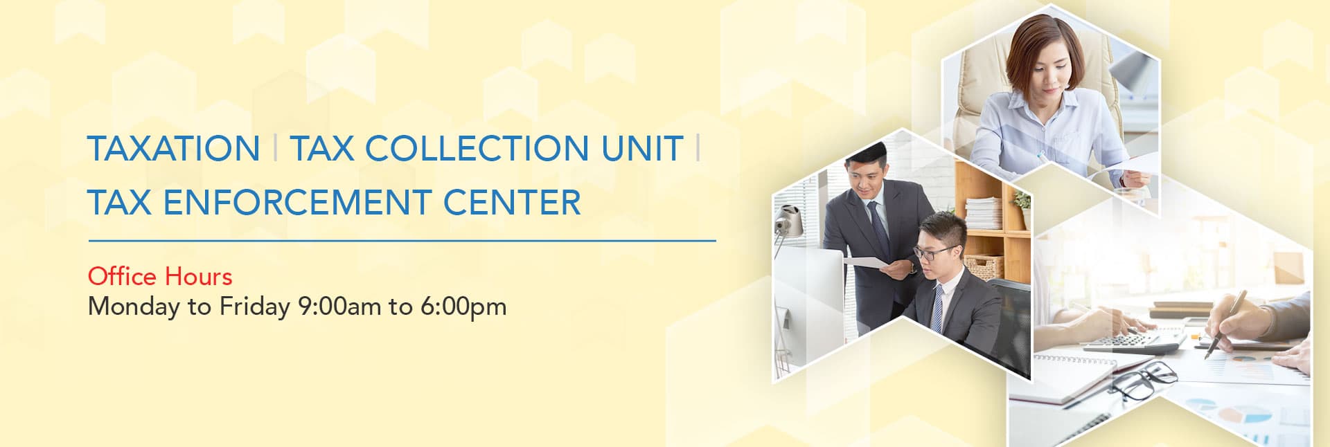 Taxation | Tax Collection Unit | Tax Enforcement Center