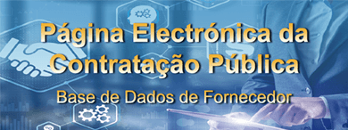 Página Electrónica da Contratação Pública - Base de Dados de Fornecedor
